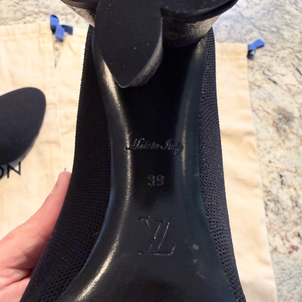 Louis Vuitton Black Heeled Boots - Picture 12 of 12